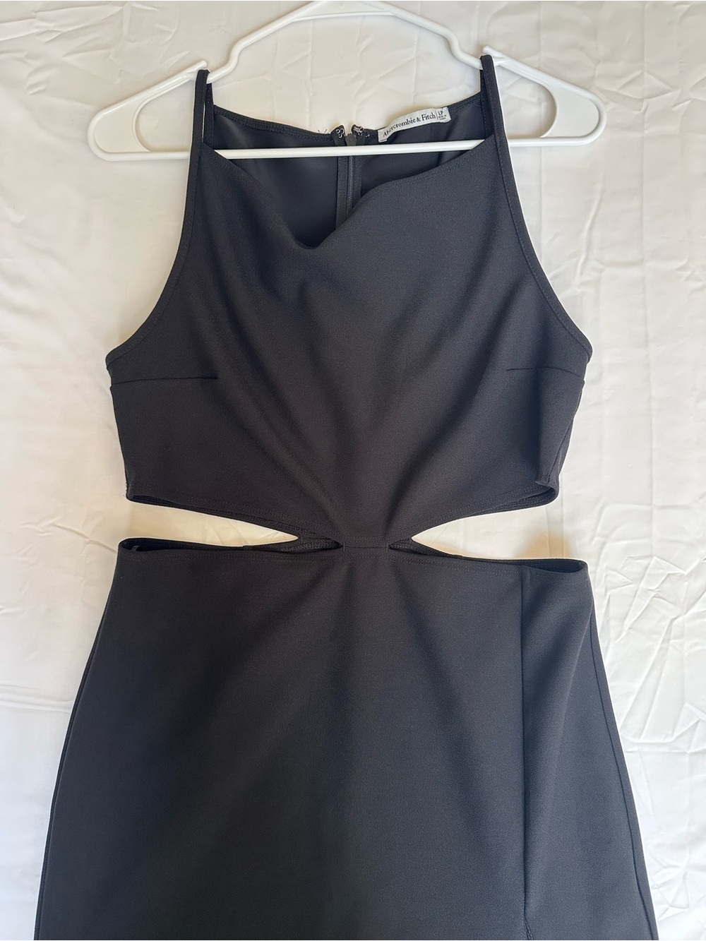 Abercrombie & Fitch Black Cutout Mini Dress